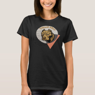 Camiseta Mamãe Engraçada Cachorro Touro