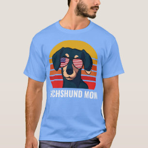 Camiseta Mamãe Engraçada Engraçada Mulher-Cão