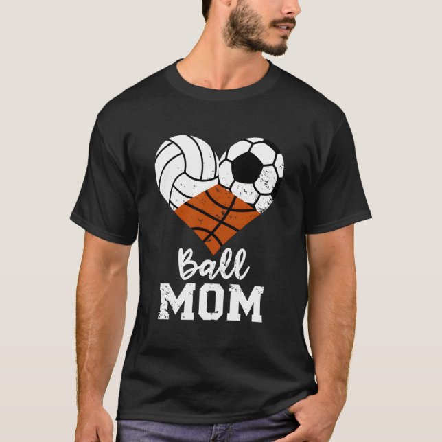 Camiseta Mamãe Engraçada Jogadora De Voleibol (Frente)