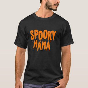Camiseta Mamãe Engraçado Feliz Dia das Bruxas Mãe Hallow