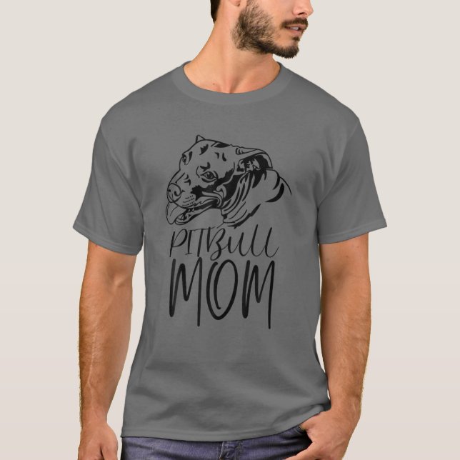 Camiseta Mamãe Engraçado Pet Cachorro (Frente)