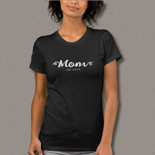Camiseta Mamãe Estabeleceu Novo Presente Mãe