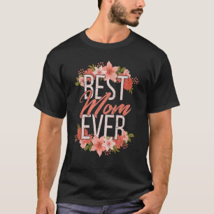 Camiseta Mamãe Familiar Melhor Mãe Que Já Orgulhosa Mamãe V