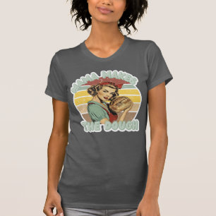 Camiseta Mamãe faz a tosse - Sujeira