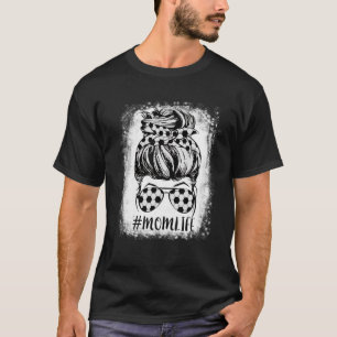 Camiseta Mamãe furou a vida Soccer de Arma Mãe Bandana Mot