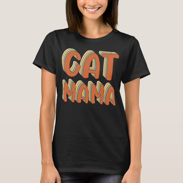 Camiseta Mamãe Gata (Frente)