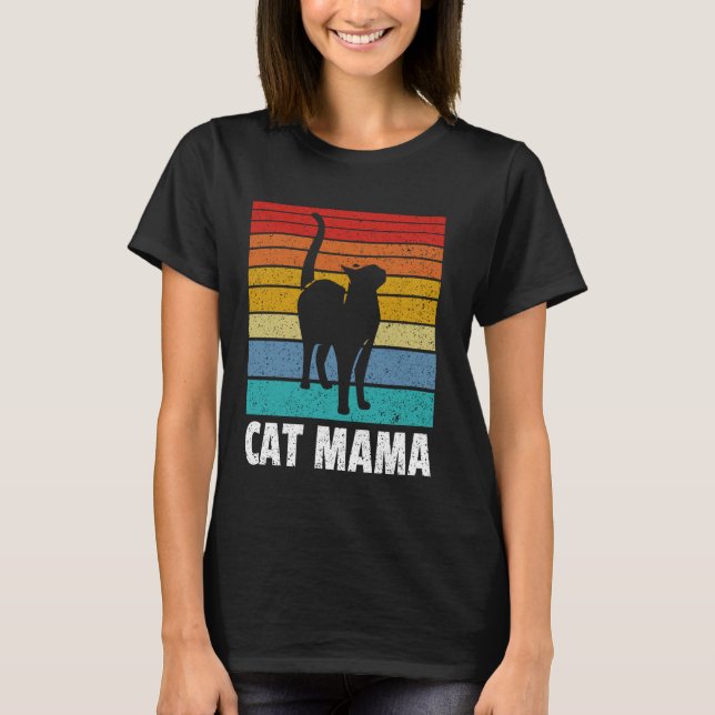 Camiseta Mamãe Gata (Frente)