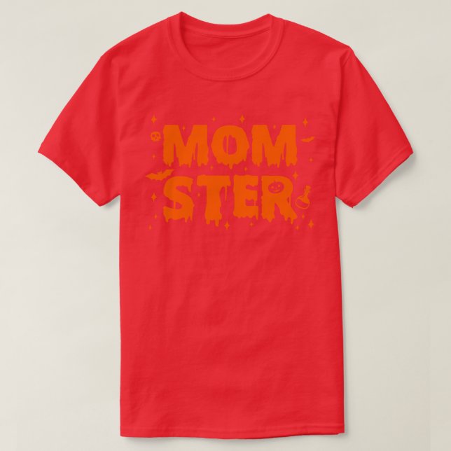 Camiseta Mamãe Halloween (Frente do Design)