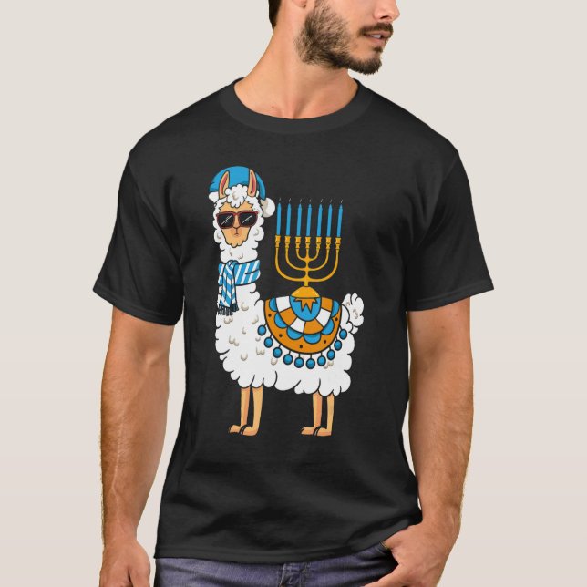 Camiseta Mamãe Hanukkah Happy Hanukah Pajama Family Matchi (Frente)
