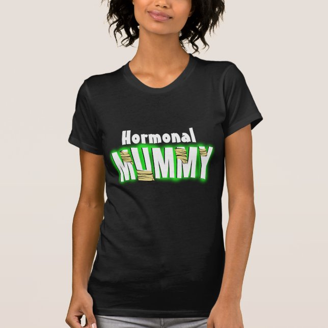 Camiseta Mamãe Hormonal (Frente)