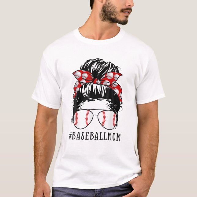 Camiseta Mamãe, Jogadora de Arma Mensageira Mãe, Mãe! (Frente)