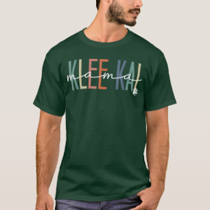 Camiseta Mamãe Klee Kai Alaskan Klee Kai Mãe do Cão Dia das