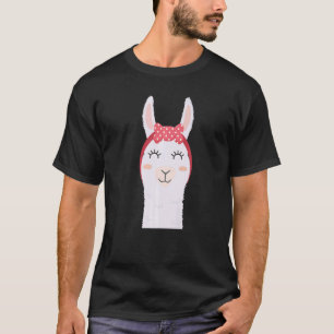 Camiseta Mamãe Lhama Alpaca Menino Menina Crianças