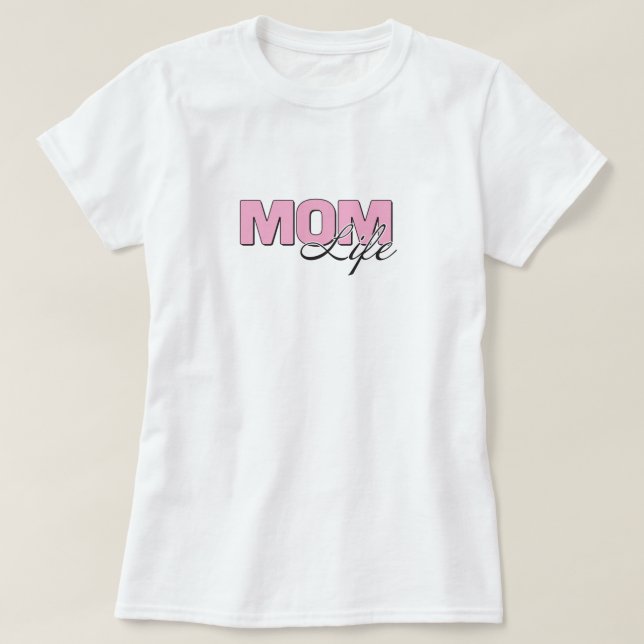 Camiseta Mamãe Life T-Shirt (Frente do Design)