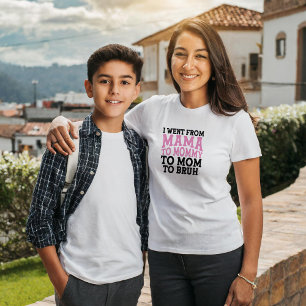 Camiseta Mamãe Mãe Bruh Divertida Mãe 