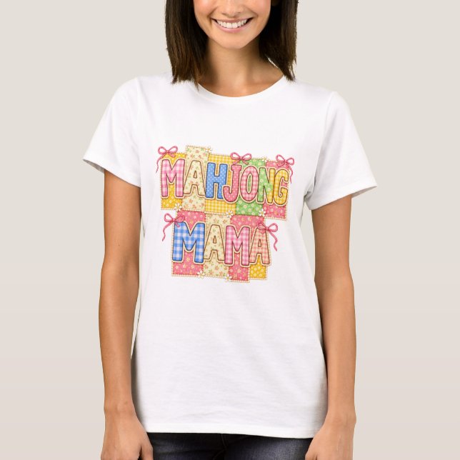 Camiseta Mamãe Mahjong (Frente)