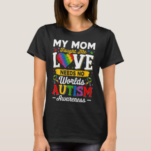 Camiseta Mamãe Me Ensinou Que Amor Não Precisa De Palavras