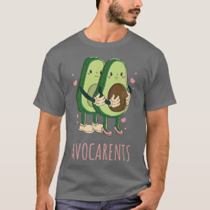 Camiseta Mamãe Papa Avocarents Doce Pai Avocado
