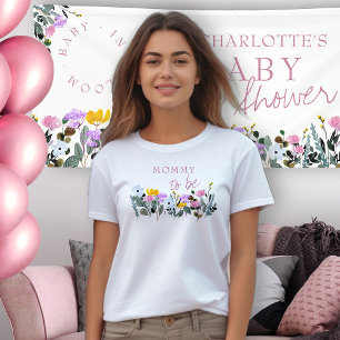 Camiseta Mamãe para ser Flor Silvestre Bonita