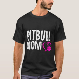 Camiseta Mamãe Pitbull Eu Amo Meu Pitbull - Novo