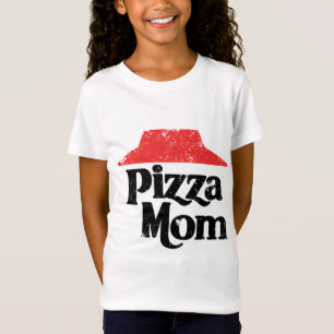 Camiseta Mamãe Pizza Chef Funny Comida Pun