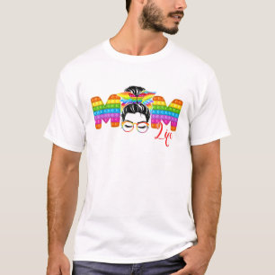 Camiseta Mamãe Poppin Legal, Manda Mãe A Vida Mãe Dia da
