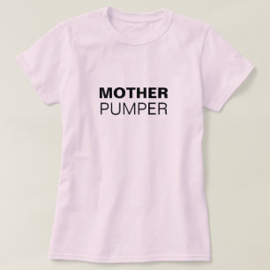 Camiseta Mamãe Pumper está amamentando