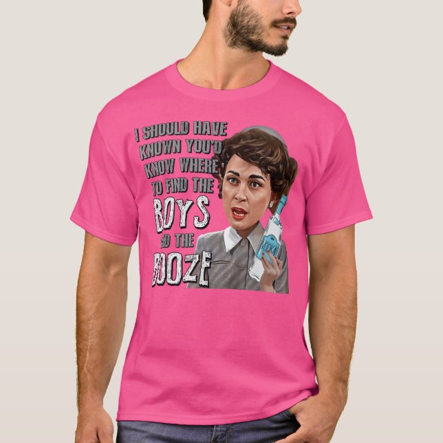 Camiseta Mamãe Querida - Meninos E Booze (Frente)