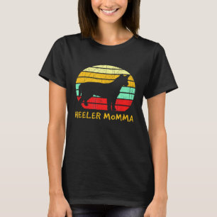Camiseta Mamãe Red Blue Heeler Mãe Cachorro Boi Australiano