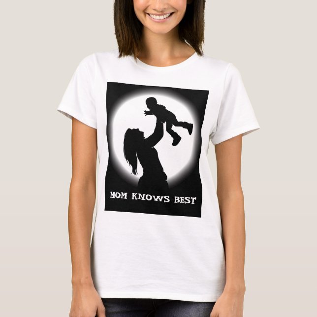 Camiseta Mamãe sabe o melhor (Frente)