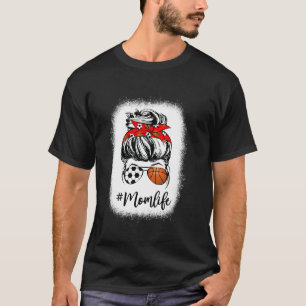 Camiseta Mamãe Sanduíche Caçador Cutâneo Mal-Arma Basketbal