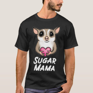 Camiseta Mamãe Sugar Glider para Amantes de Sugar Glider1 d