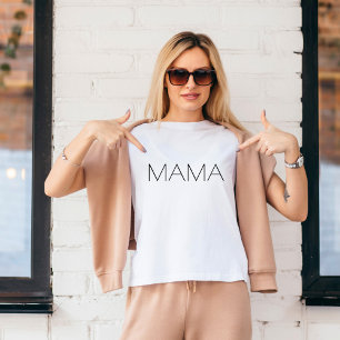 Camiseta Mamãe T-Shirt