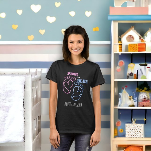 Camiseta Mamãe te ama (Criador carregado)