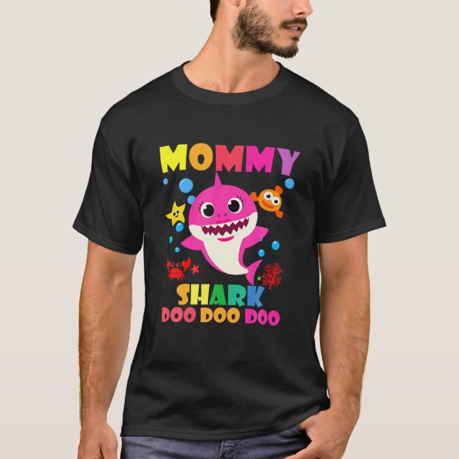 Camiseta Mamãe Tuo Doo Doo Engraçado Mamãe Filhos Pais (Frente)