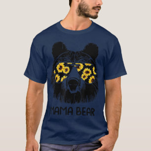 Camiseta Mamãe Ursa Mãe Ursa Colorida