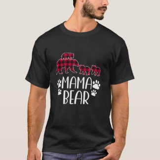 Camiseta Mamãe Ursa Três Filhos Mãe 3 Filhos Dia das Mães