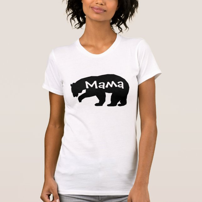 Camiseta Mamãe Urso (Frente)