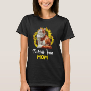 Camiseta MAMÃE VAN TURCO Gata Van Turca Mãe Van Turca