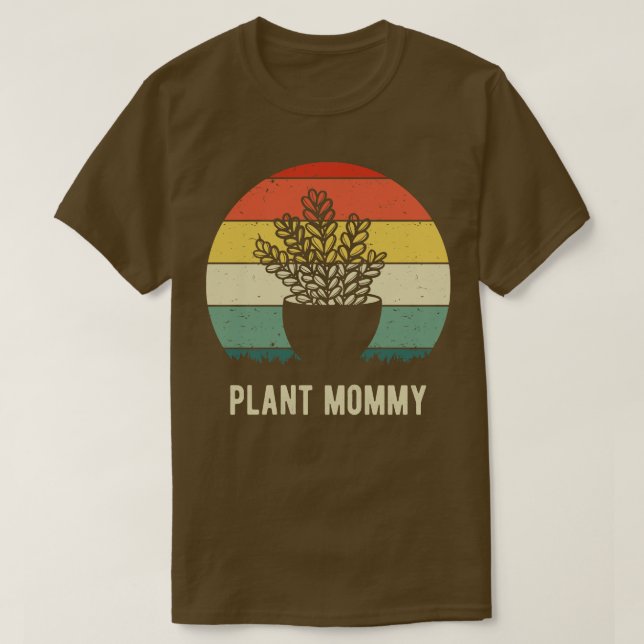 Camiseta Mamãe vegetal III (Frente do Design)
