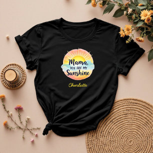 Camiseta Mamãe, Você É Minha Luz   Doce e Sentimental Mãe