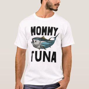 Camiseta Mamães Atum Tee S Mulheres De Peixes Do Lança