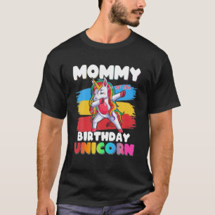 Camiseta Mamães Da Febre De Batida Do Unicórnio De Aniver