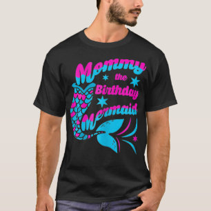 Camiseta Mamães Da Sereia De Aniversário, Coisa Engraçada