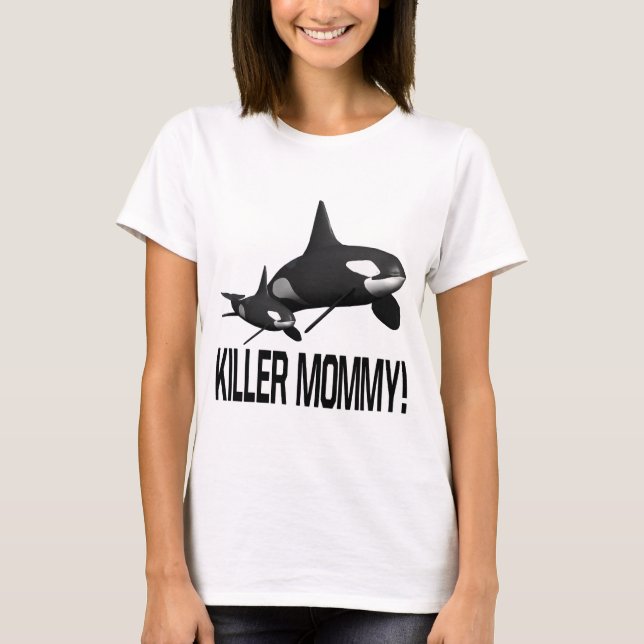 Camiseta Mamães do assassino (Frente)