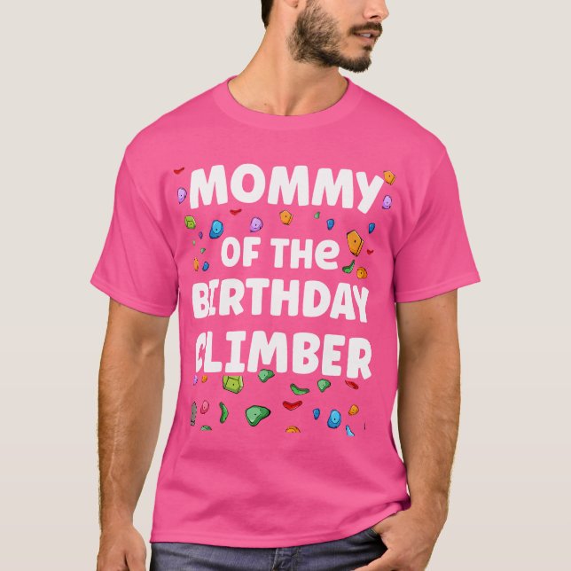 Camiseta Mamães Do Clim Familiar De Aniversário Que Combina (Frente)
