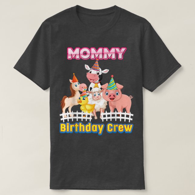 Camiseta Mamães Do Matadouro De Criadores De Aves (Frente do Design)