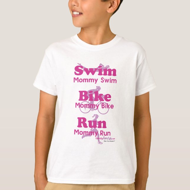 Camiseta Mamães do Triathlon (Frente)