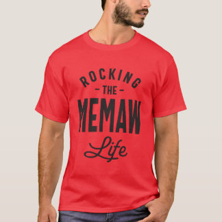 Camiseta Mamães e Avós que Balançam a Vida de Memaw