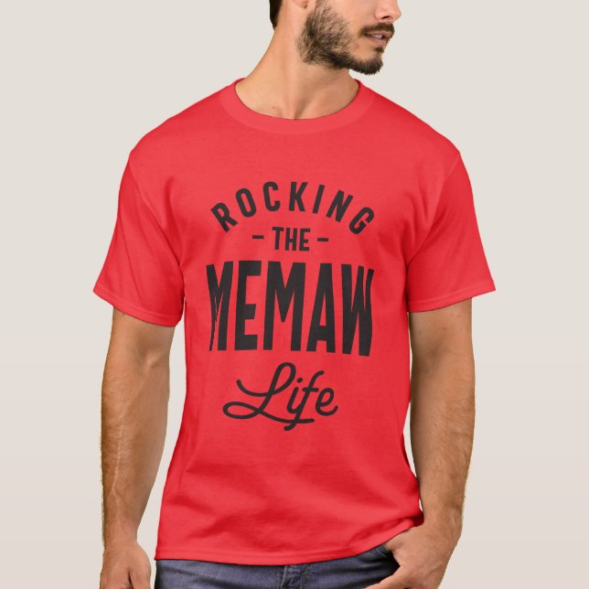 Camiseta Mamães e Avós que Balançam a Vida de Memaw (Frente)